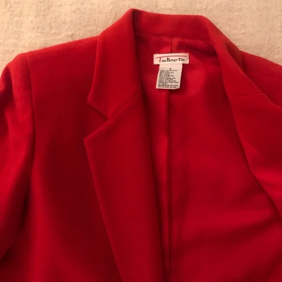 Red Talbots Jacket - Picture 2 of 4
